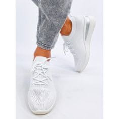 Sportovní obuv s podpatky Bílá velikost 40