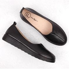 Filippo Dámské kožené nazouvací boty černé velikost 37