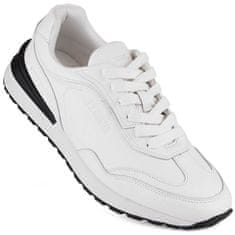 Big Star Bílá kožená sportovní obuv velikost 45