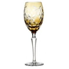 Caesar Crystal Sklenice na víno Grapes, barva amber, objem 280 ml