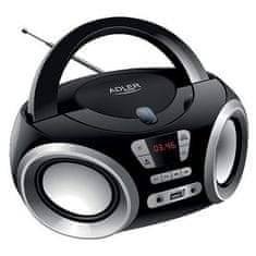 HADEX Rádio, CD-MP3 Boombox, USB, Adler AD 1181