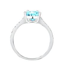 Morellato Nadčasový stříbrný prsten se zirkony Tesori SAIW2050 (Obvod 52 mm)