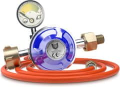 Blackstone Regulátor tlaku plynu včetně hadice s 1/4" Lh maticí (30 mbar)