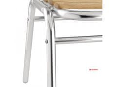 Bolero bistro židle z jasanového dřeva (sada 4ks)