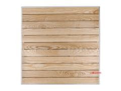 Bolero Čtvercový stůl 700mm s deskou z jasanového dřeva
