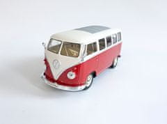 Welly Volkswagen T1 Bus (1963) - Červená/Bílá Welly 1:24
