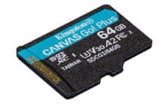 Kingston 1TB microSDXC Canvas Go Plus 170R A2 U3 V30 Single Pack w/o ADP