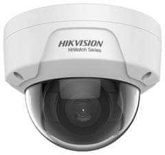 Hikvision HiWatch IP kamera HWI-D180H(C)/ Dome/ 8Mpix/ objektiv 2,8 mm/ H.265+/ krytí IP67+IK10/ IR až 30m/ kov+plast