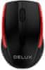 Optická myš bezdr. M321GX černo/červená