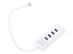 Verk 06311 USB Hub 3.0, 4 porty bílý