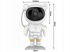 Verk 18285 Astronaut projektor noční oblohy, polární záře a hvězd, dálkové ovládání