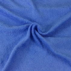 Brotex Froté prostěradlo modré, 70x140 cm dětské