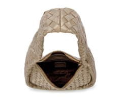 Wittchen Malá dámská kabelka vyrobená z tkané kůže