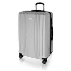 AVANCEA® Cestovní kufr DE1092 Stříbrný L 76x50x33 cm