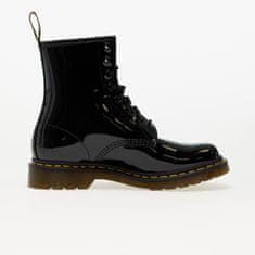 Dr. Martens Tenisky 1460 Patent Leather Lace Up Boots Black EUR 38 Černá