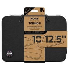 Port Designs Pouzdro na notebook TORINO II na 10/ 12, 5&quot; - černé