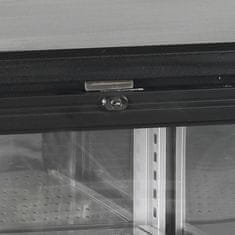 Tefcold Minibar prosklené křídlové dveře CBC 210 G