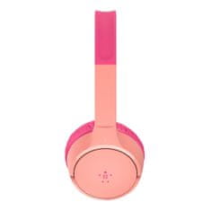 Belkin Soundform Mini dětská bezdrátová sluchátka Růžová