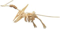 Woodcraft Dřevěné 3D puzzle Pteranodon hnědé