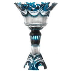 Caesar Crystal Váza Diadem, barva azurová, výška 455 mm