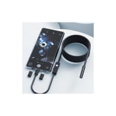 Inskam W400 USB-C/Lightning endoskop 5,5mm 1440p, pevný kabel o délce 5m