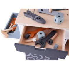Velká dřevěná dílna + box na nářadí a kutilské potřeby ZA4836