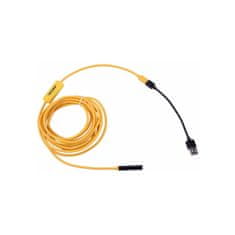 Mobilly Endoskop F130 WiFi s přísvitem, rozlišení 1200p, pevný kabel o délce 3,5m, žlutý