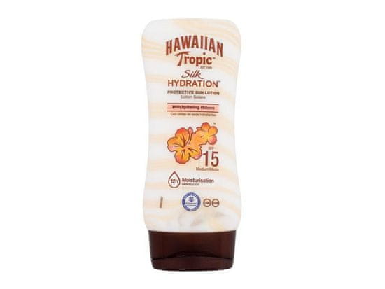Hawaiian Tropic 180ml silk hydration protective sun lotion