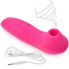 XSARA Sací vibrátor vzduchový masažér klitorisu - 10 úrovní intenzity - 76789276