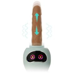 XSARA Sex mašina s ovladačem nahřívání do 42°c posuvný vibrátor robot na orgasmy - 71750764