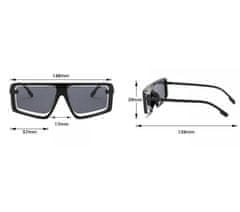 VeyRey Unisex sluneční brýle oversize Jonas univerzální