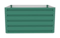 G21 Vyvýšený záhon Daisy 100 x 80 x 52 cm, plechový, zelený