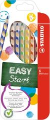 Stabilo Pastelky EASYcolors - pro leváky, ergonomické, 6 barev