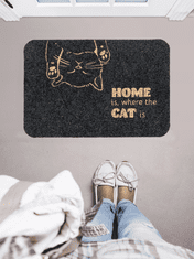 My Best Home Rohožka - předložka AT HOME - CAT šedá různé rozměry MultiDecor Rozměr: 40x60 cm