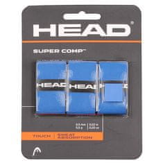 Head Super Comp overgrip omotávka tl. 0,5 mm modrá balení 3 ks
