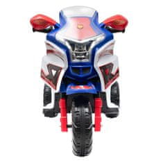 Baby Mix Dětská elektrická motorka RACER bílá
