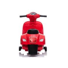 Baby Mix Dětská elektrická motorka Vespa červená