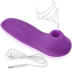 XSARA Sací vibrátor vzduchový masažér klitorisu - 10 úrovní intenzity - 75422978