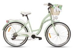 Goetze  Mood dámské jízdní kolo, kola 26”, výška 150-165 cm, 6-rychlostní, pistacijové