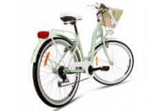 Goetze  Mood dámské jízdní kolo, kola 26”, výška 150-165 cm, 6-rychlostní, pistacijové