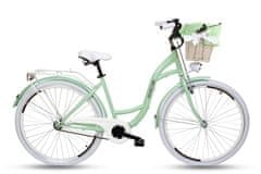 Goetze COLOURS dámské jízdní kolo, kola 26”, výška 150-170 cm, 1-rychlostní, mentolové