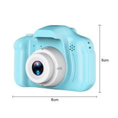 CAB Toys Mini dětský fotoaparát modrý