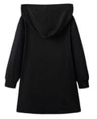 EXCELLENT Vánoční mikinové šaty černé vel.104 - Skřítci