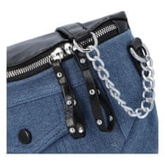 Turbo Bags Retro jeansová ledvinka Roy4l, černá