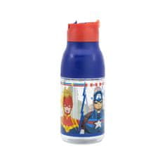 Stor Plastová láhev s výsuvnou brčkem Avengers, 420ml, 74135