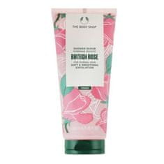 The Body Shop Vyhlazující sprchový peeling British Rose (Shower Scrub) (Objem 200 ml)