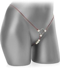 Perly na šůrkách - miniaturní tanga s kuličkami stimulujícími klitoris - 71878972