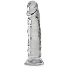 XSARA Gelový penis 15cm dildo s přísavkou do anusu nebo vagíny - 77854371