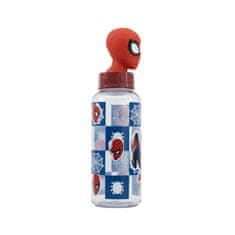 Stor Plastová 3D láhev s figurkou Spiderman, 560ml, 74859