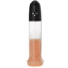 XSARA Automatická pumpa na penis + sací masturbátor umělá vagína 2v1 - 77077840